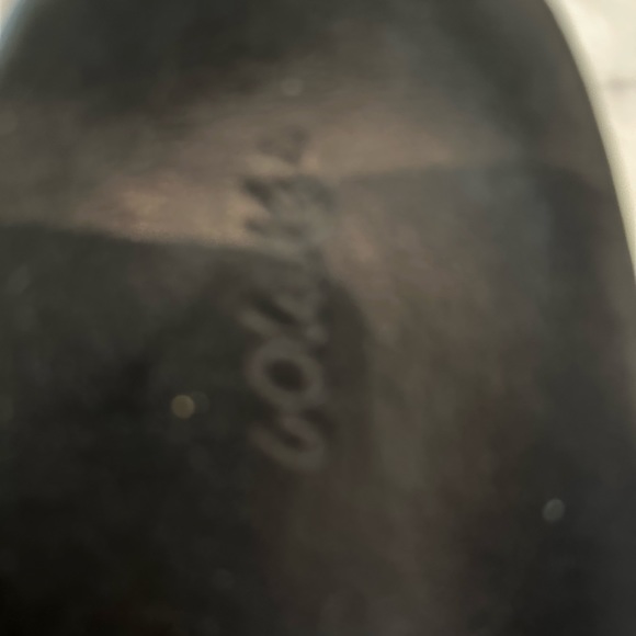 Black leather slides from Nordstrom Olukai 7 - Picture 2 of 3